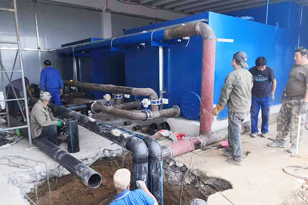 遼寧丹東好食雞生活飲用水處理工程