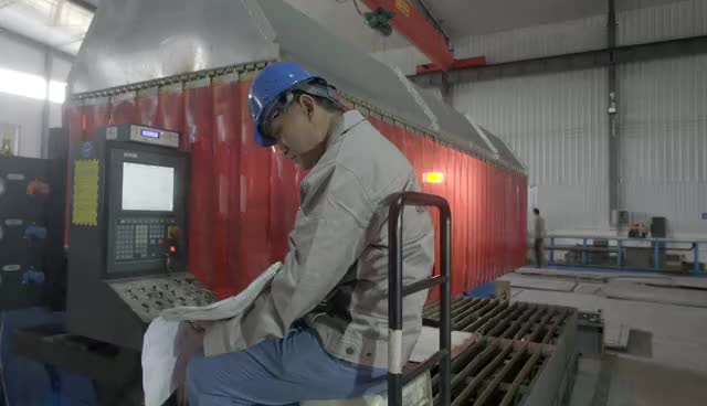 水處理設備自動化生產線